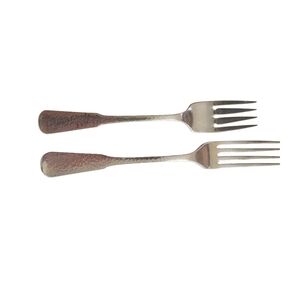 8 hr - New Year's Sale - 1881 Rogers Oneida - Silver Dining Fork Set